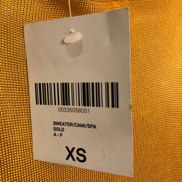 Sheer Gold Tank - Picture 6 of 6